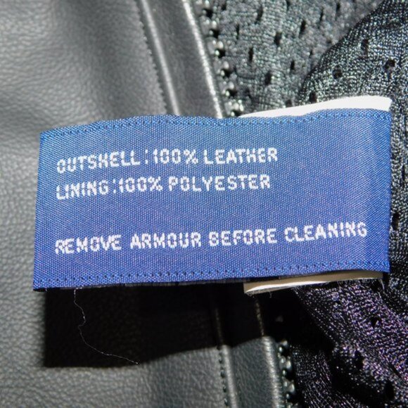 Triumph Motorcycles Womens L Black Leather Jacket **READ - Picture 7 of 16